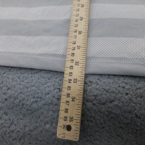 Nike Shirt Mens XXL Zonal Cooling Mesh Gray Striped Golf Polo NWT - Picture 10 of 13